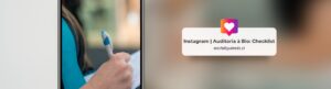 Instagram | Auditoria à Bio: Checklist